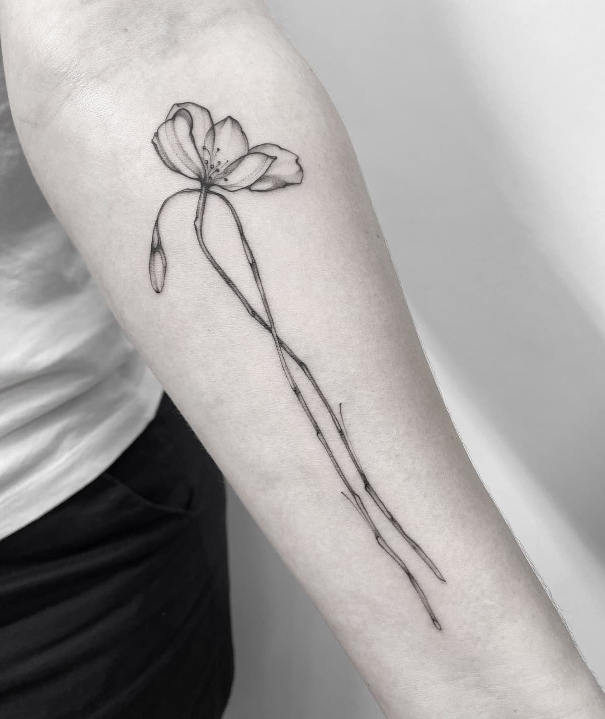 Fineline tattoo 3