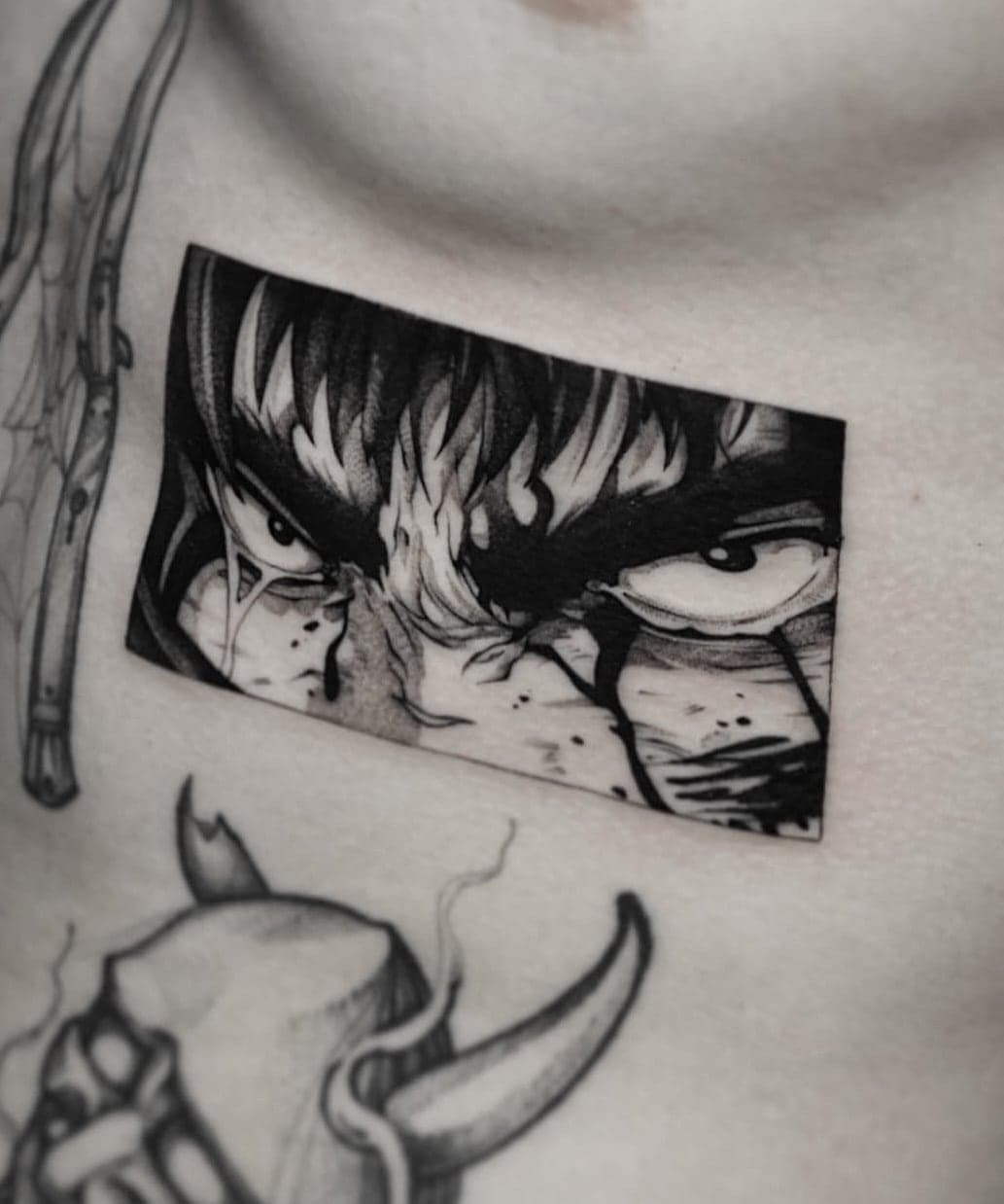 Fineline tattoo 4